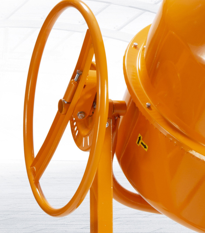 Betonera mezclador de cemento de volteo 200 lts, 1 HP, 220 V-2