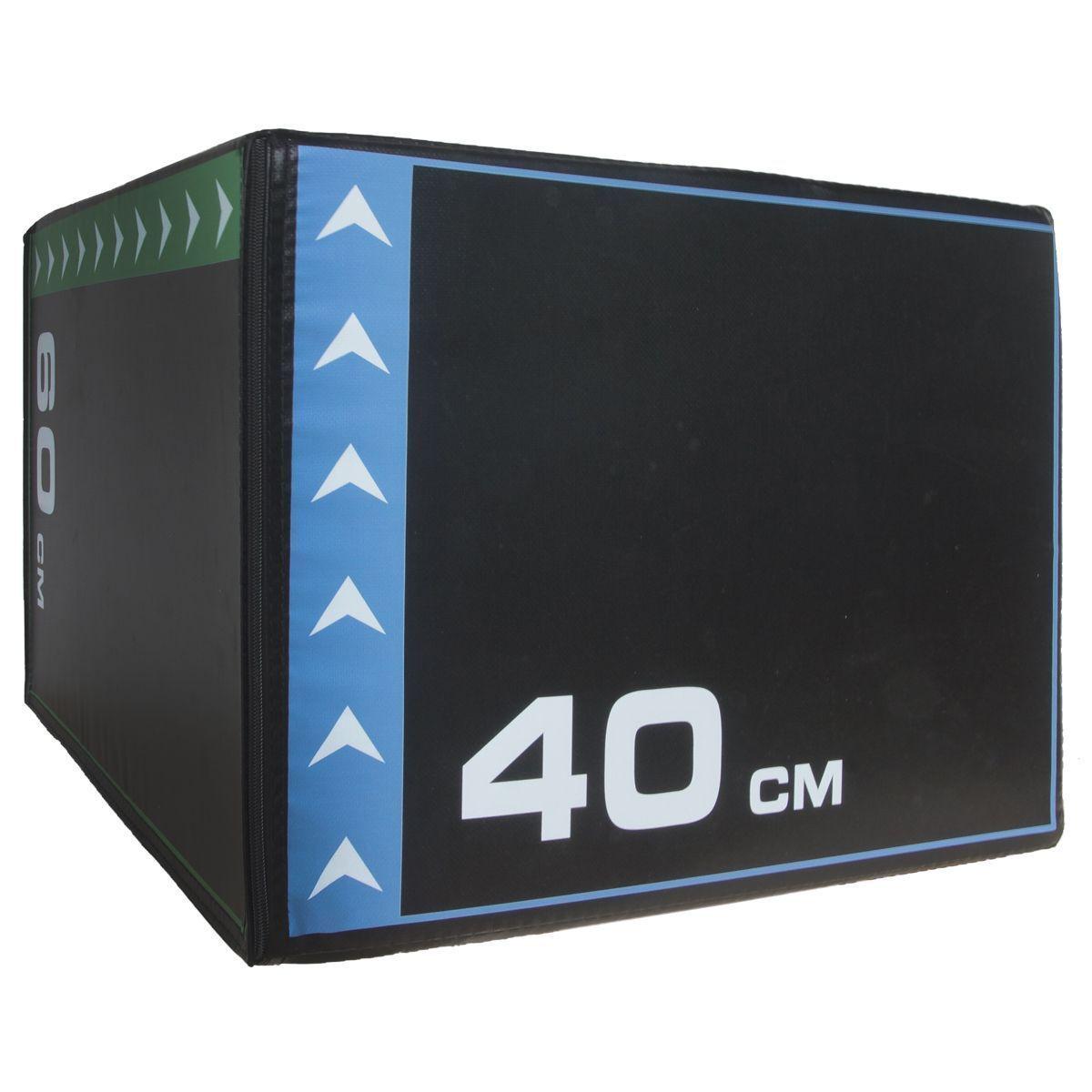 Cajón Pliométrico Salto Pro 40x50x60 Goma Eva-1