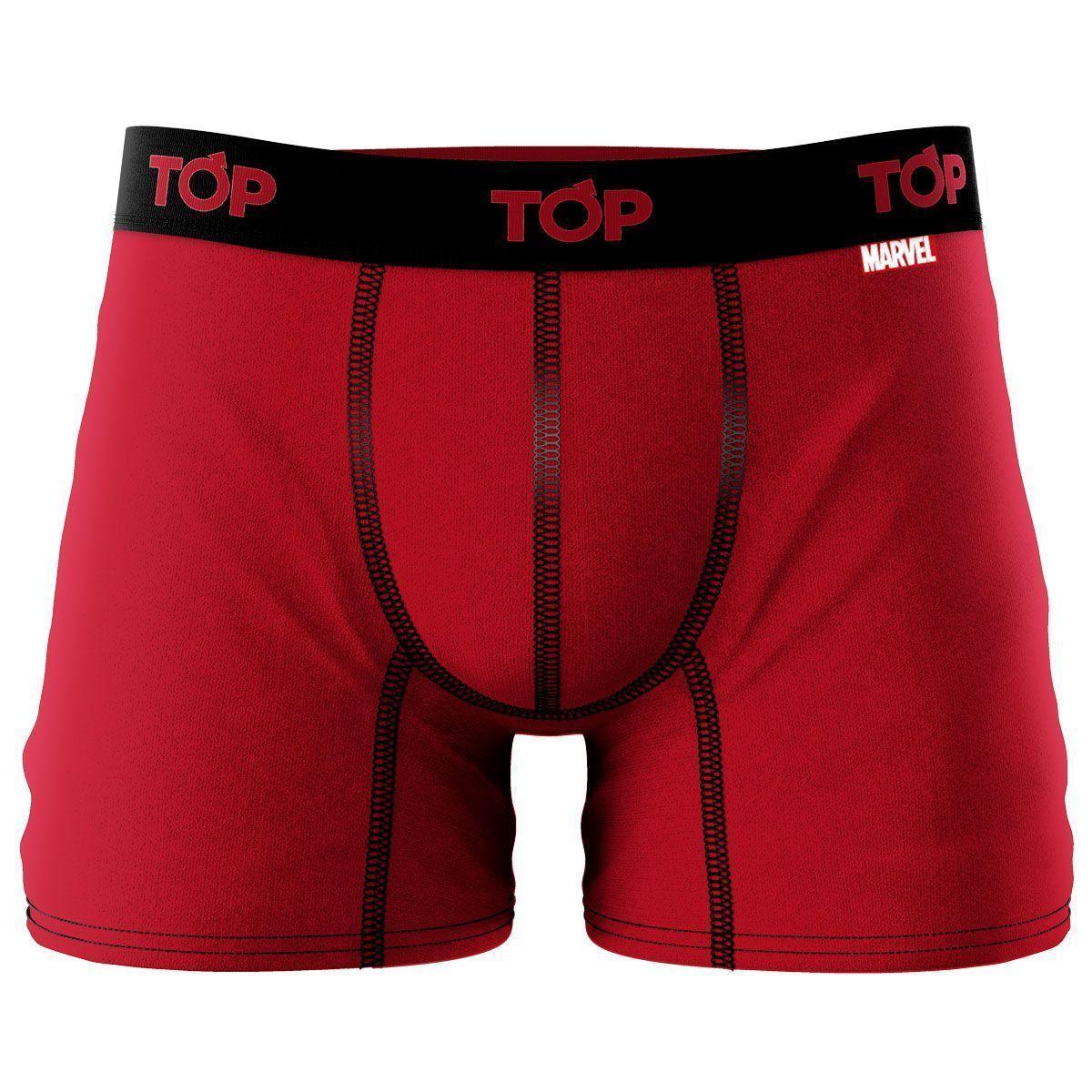 Pack 3 Bóxer Medios Algodón Marvel Top Deadpool C6-1