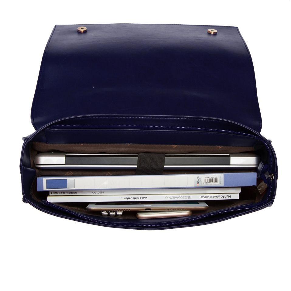 Ecosusi Maletín BOW para laptop 14" - Azul-2