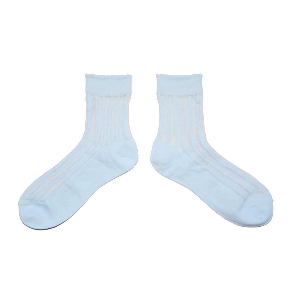 Calcetines con diseño,Transparentes,  NW, modelo crew, 5 pares-4