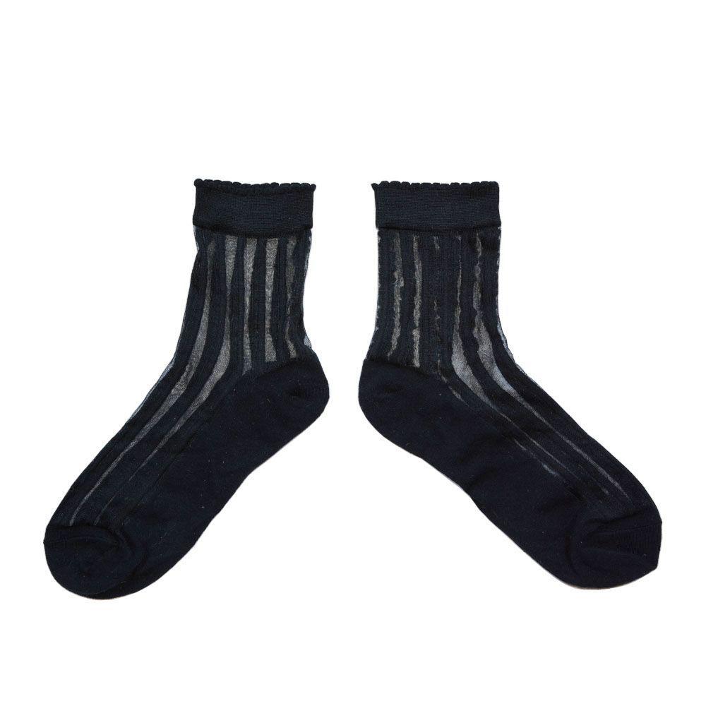 Calcetines con diseño,Transparentes,  NW, modelo crew, 5 pares-5