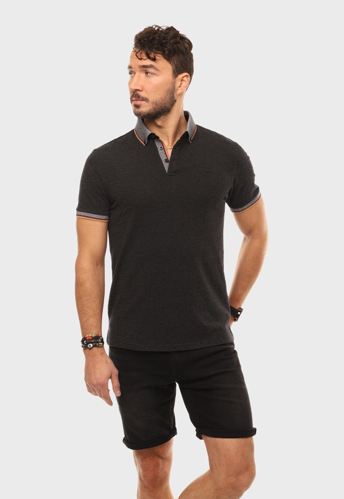 Polera Tejida Manga Corta Arrow-0