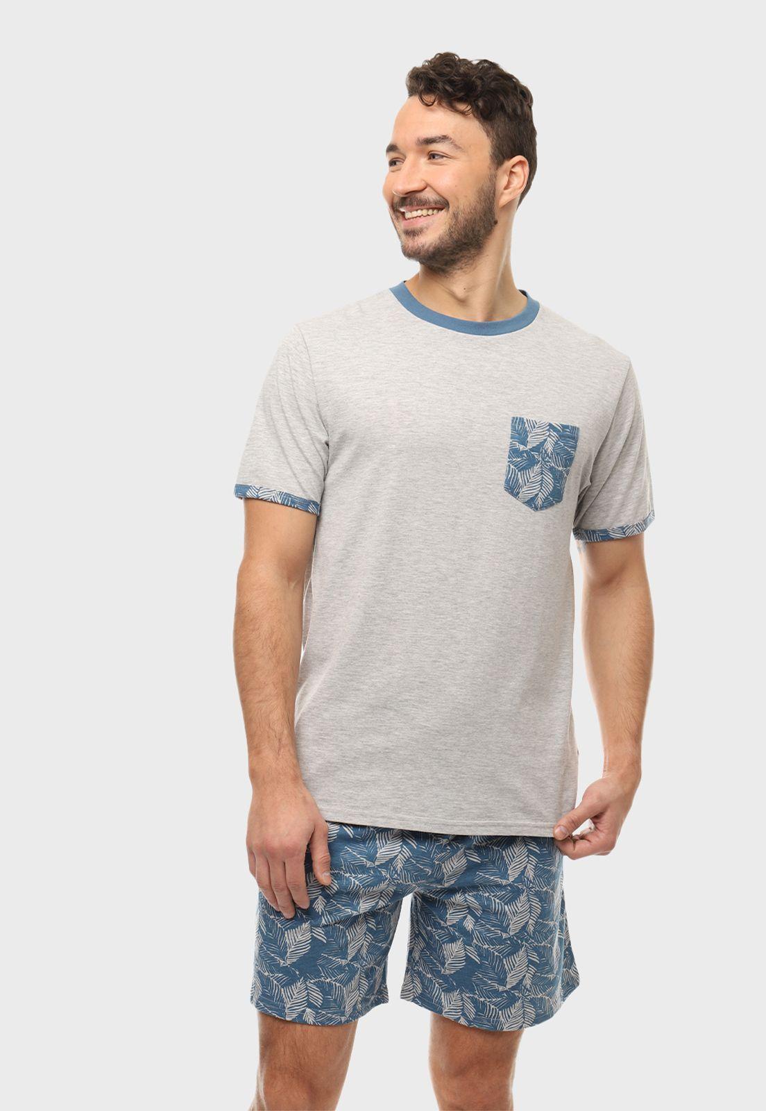 Pijama Corto Cuello Redondo Arrow-0