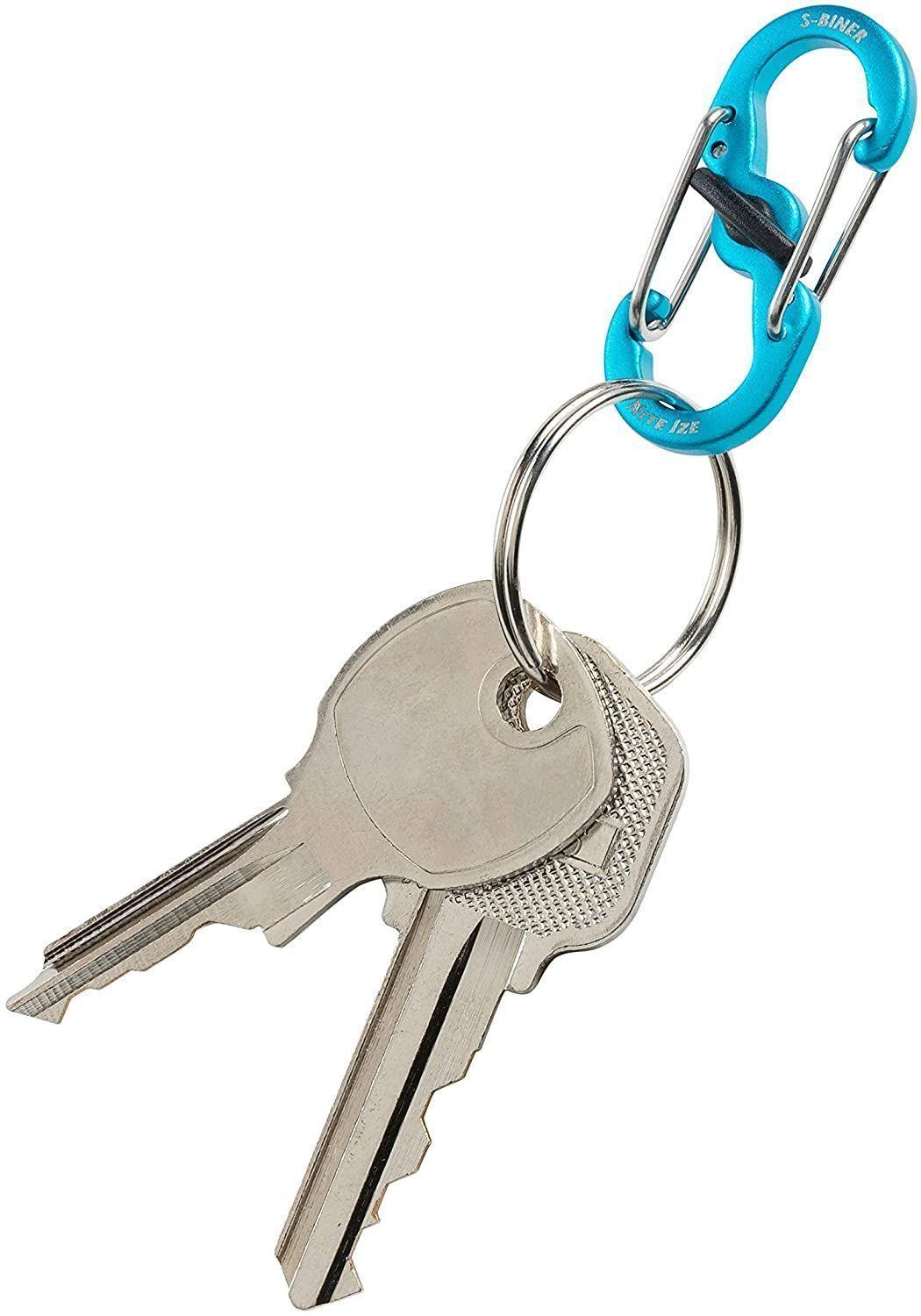 Mosquetón Dual Microlock azul Nite ize-1