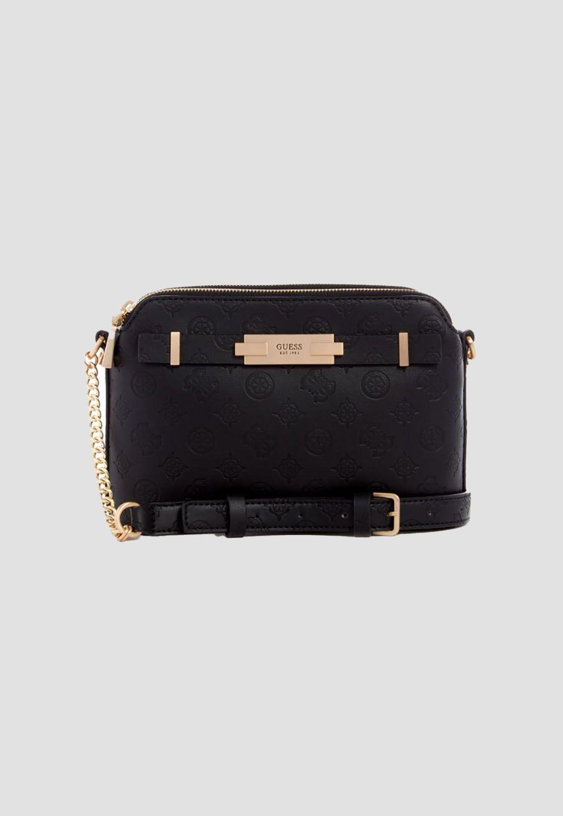 Cartera Bea Double Zip Crossbody Bla Guess-0