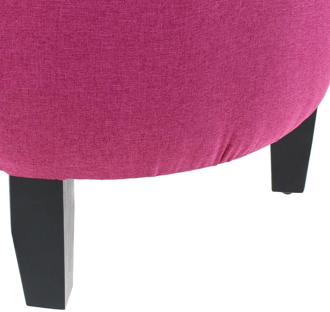 Pouf Jack Fucsia 48x48x40 cm de Máxima Design -3