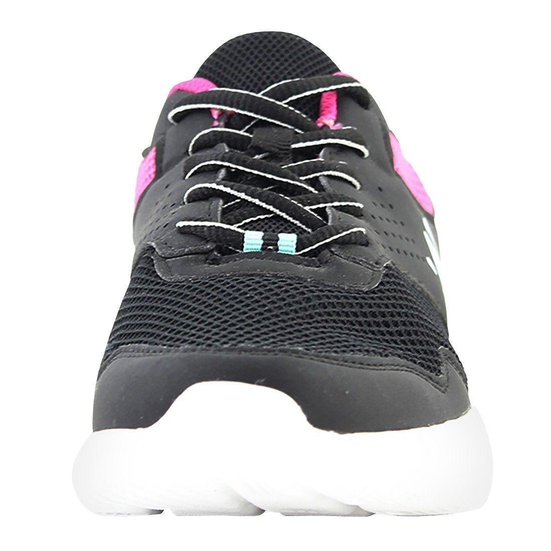 ZAPATILLA NORWEST BEGIN RUN MUJER NEGRO FUCSIA-2