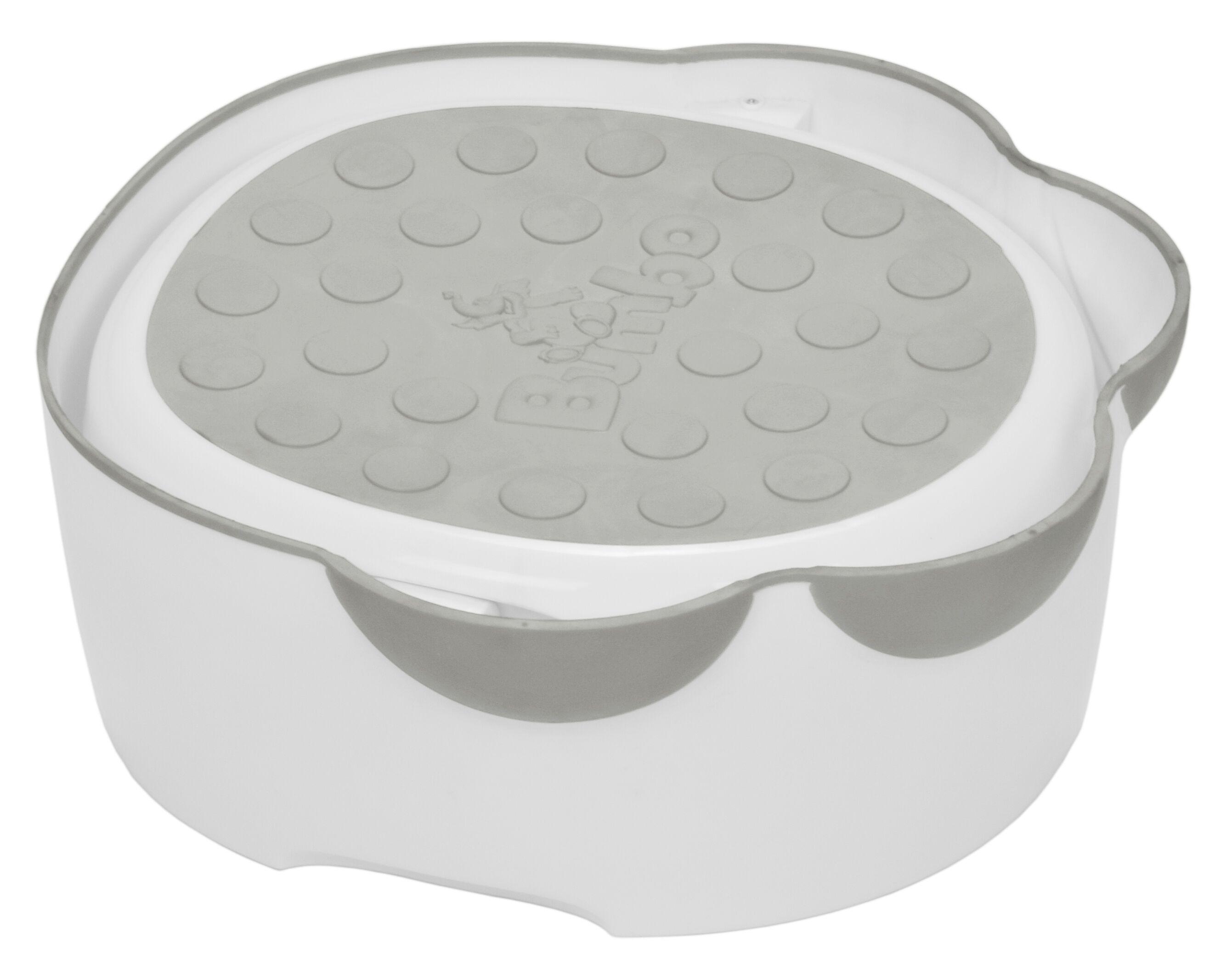 STEP n POTTY BUMBO ENTRENADOR BAÑO GRIS-2