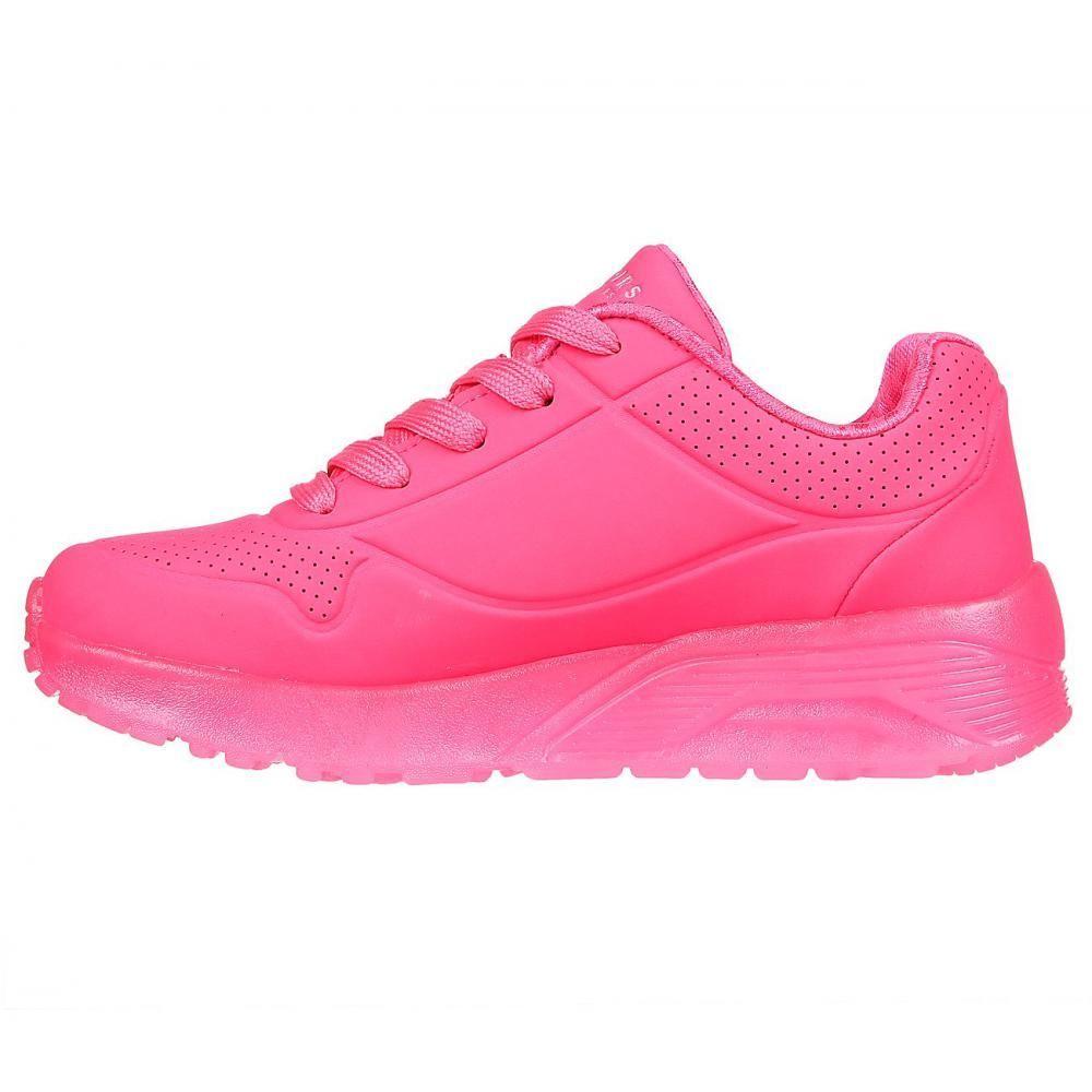Zapatilla Niña Uno Ice Rosado Skechers-3