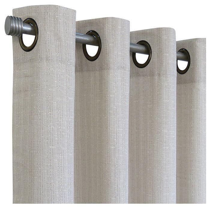 Set de cortinas 8 piezas (2 paños + 2 velos + 4 amarres) Ivory Márfil-0