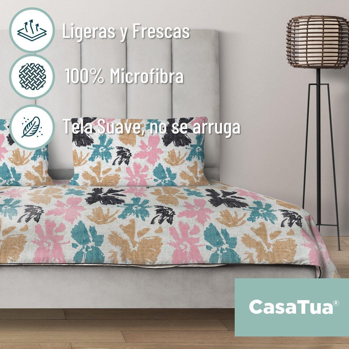 Sabanas Juego Súper King + 2 Funda Almohada-5