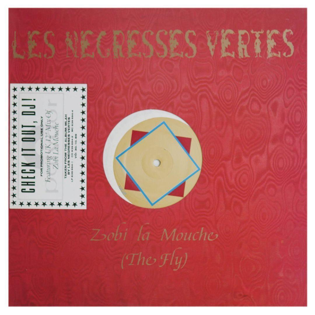LES NEGRESSES VERTES - ZOBI LA MOUCHE (THE FLY) 12" MAXI SINGLE VINILO USADO-0
