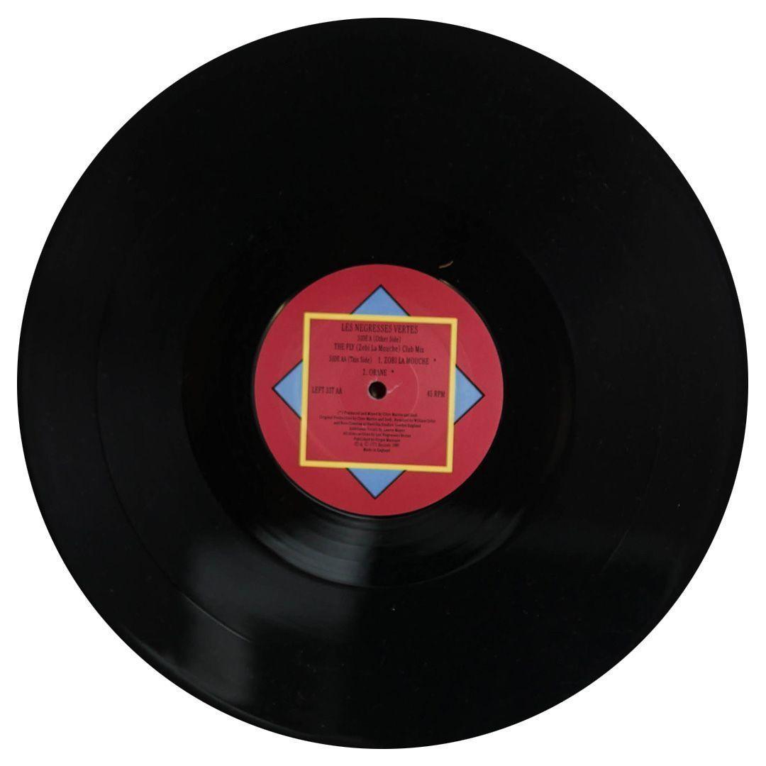LES NEGRESSES VERTES - ZOBI LA MOUCHE (THE FLY) 12" MAXI SINGLE VINILO USADO-2