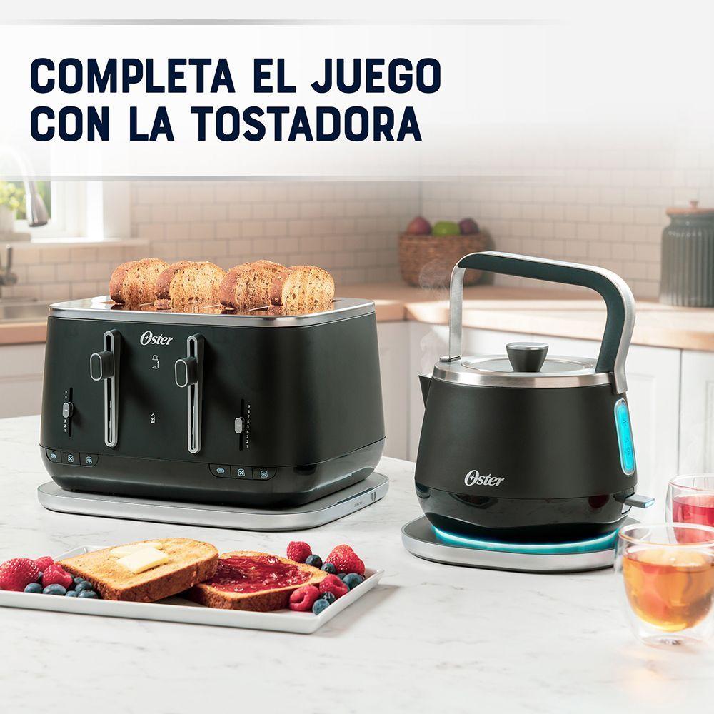 Hervidor eléctrico Oster® premium con capacidad de 1.5L BVSTKT4510B-6