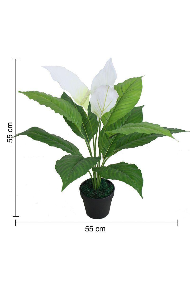 Planta Artificial Anturio Verde-2