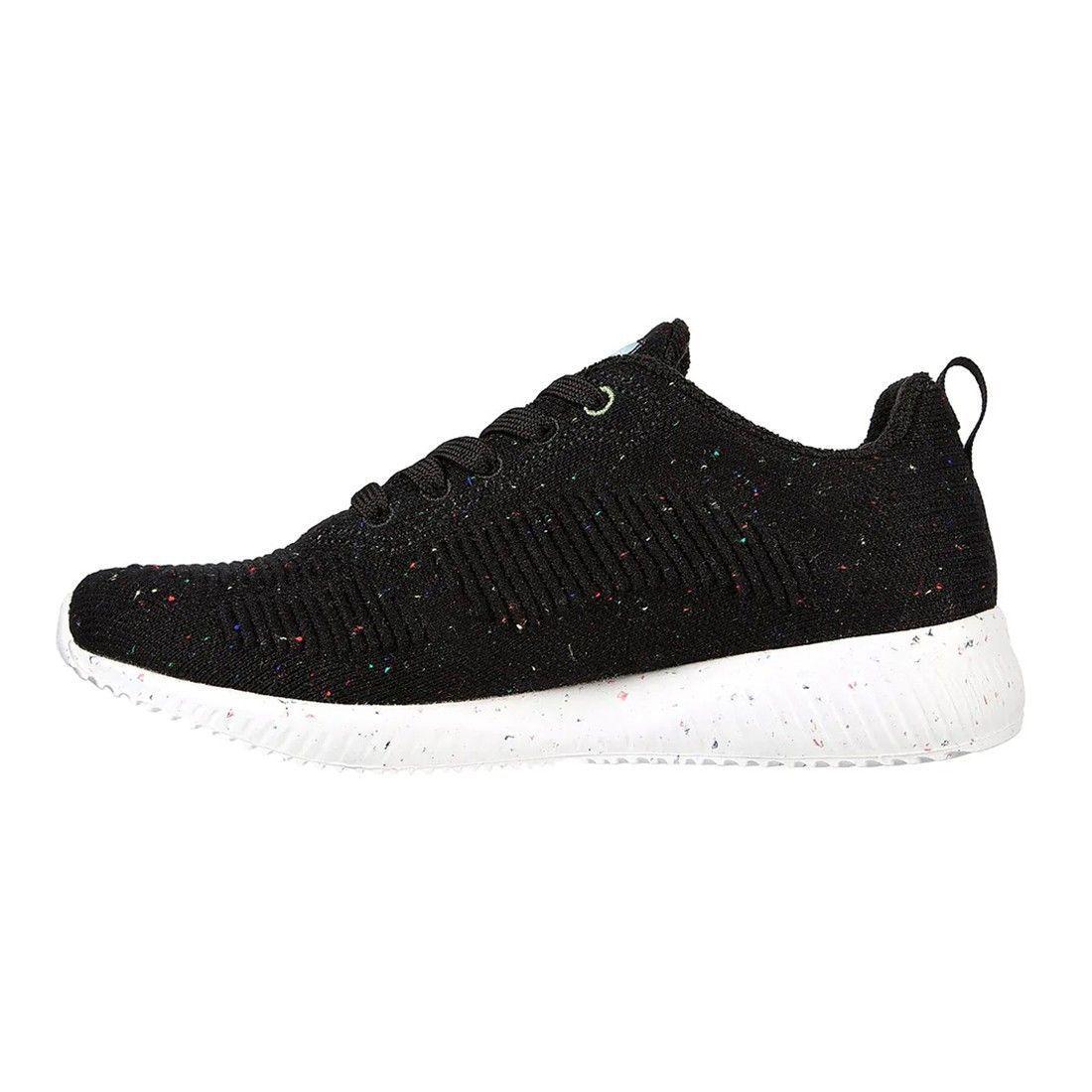 Zapatilla Skechers Mujer Bobs Sport Squad Negro-2