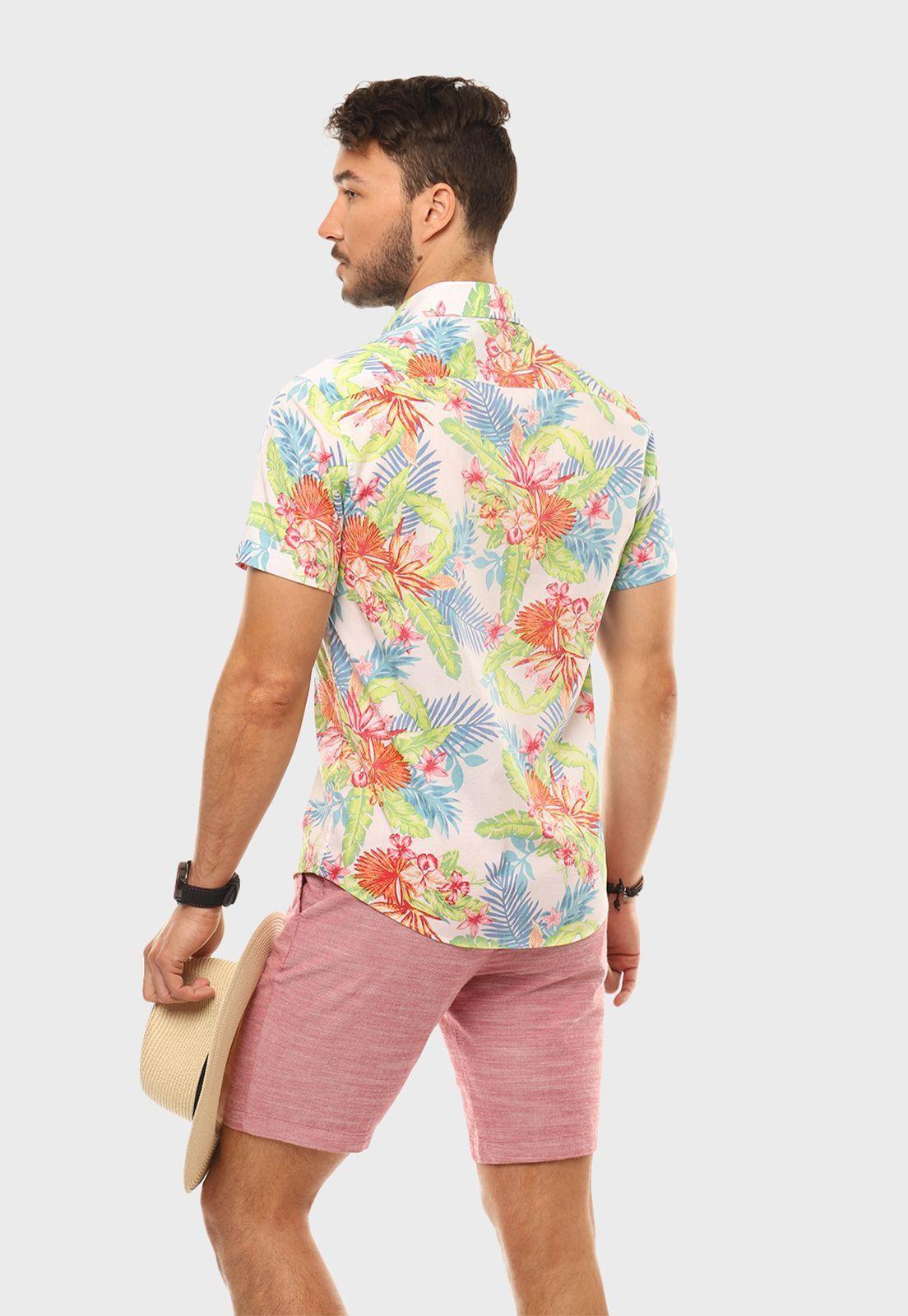 Camisa Casual Floreada Arrow-1