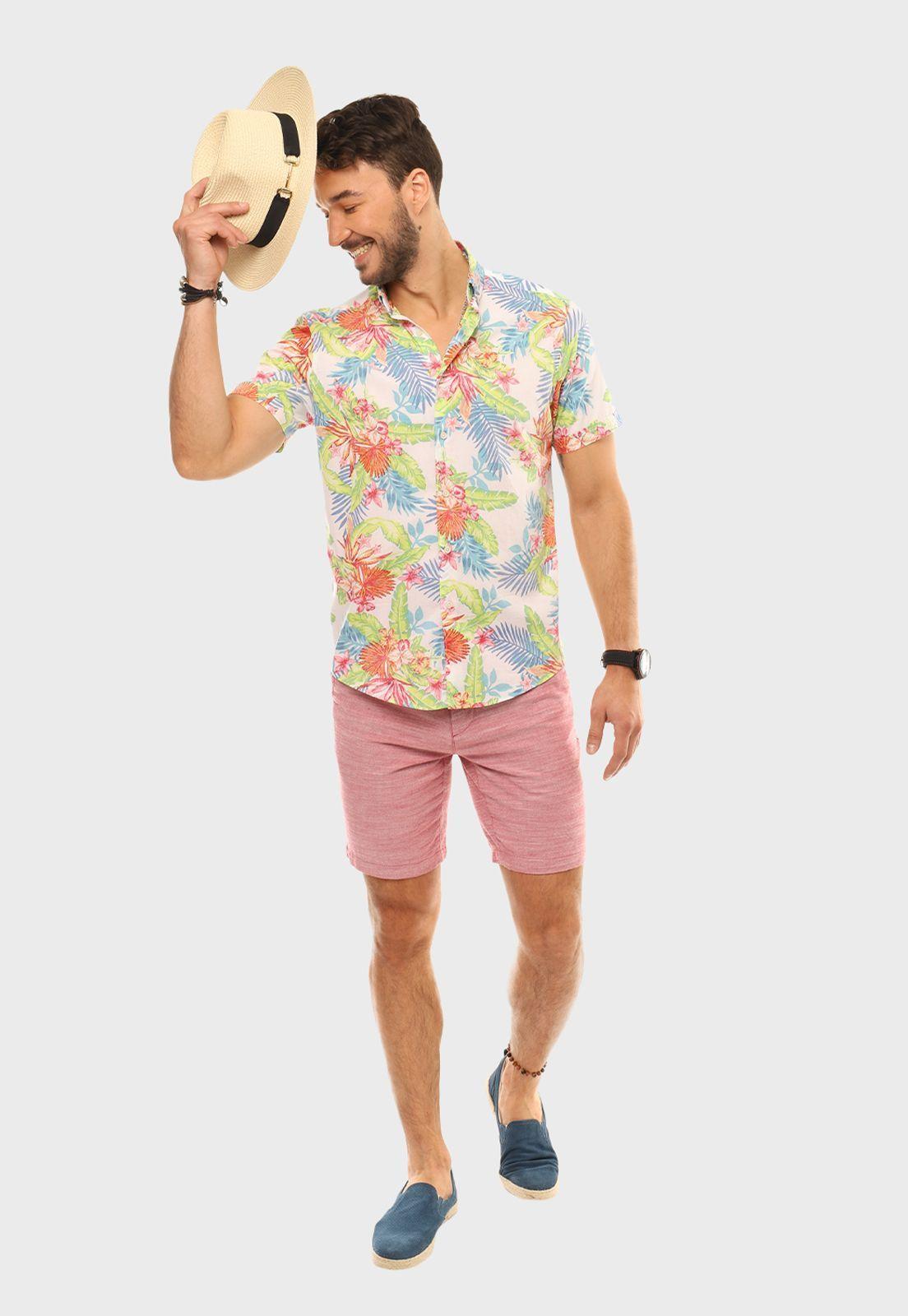 Camisa Casual Floreada Arrow-3