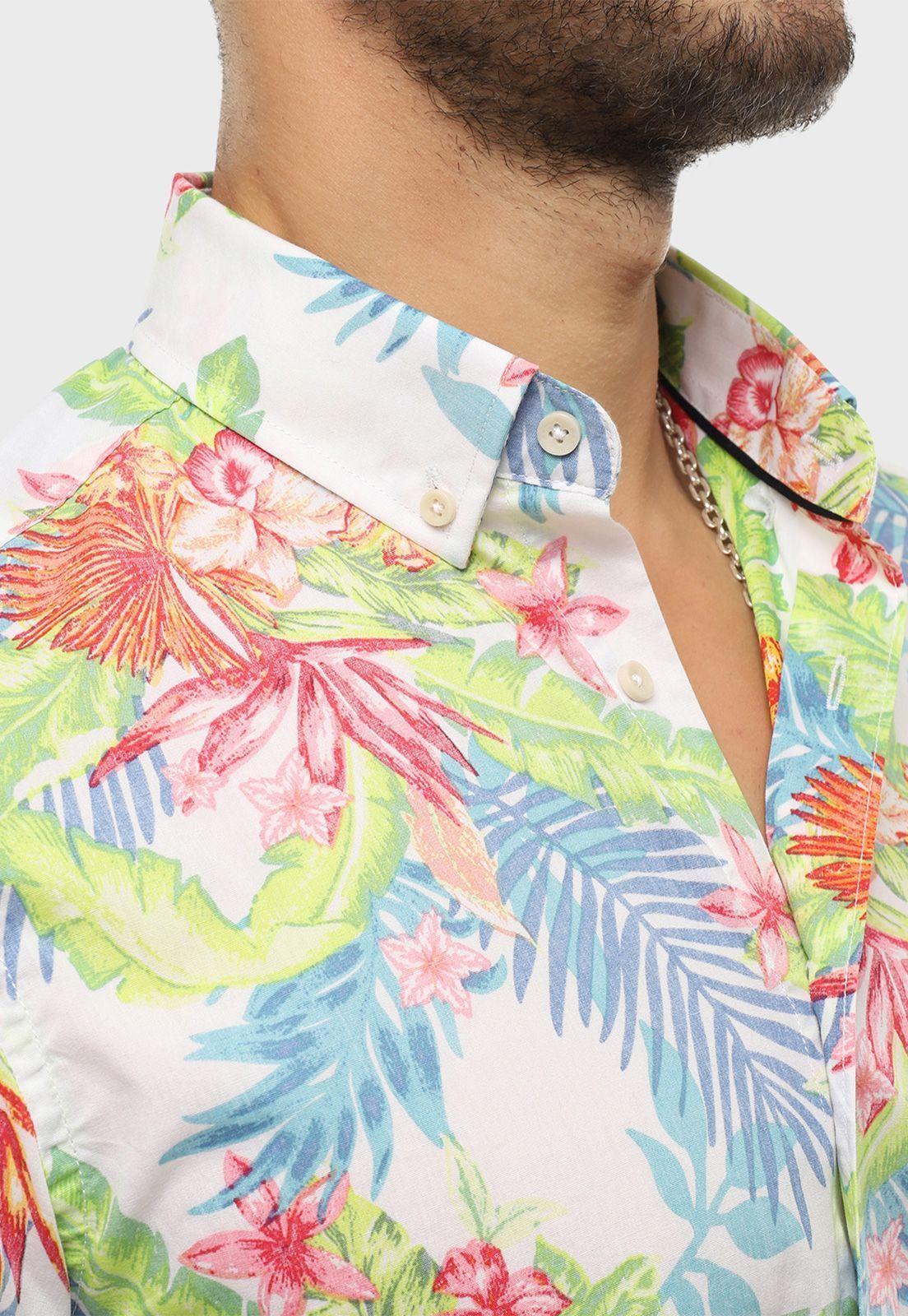Camisa Casual Floreada Arrow-2