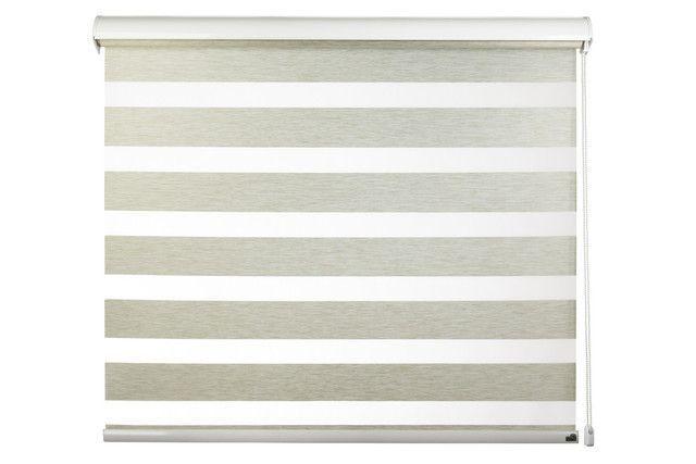 Cortina Duo Blackout premium Crema 140x80 cm-0