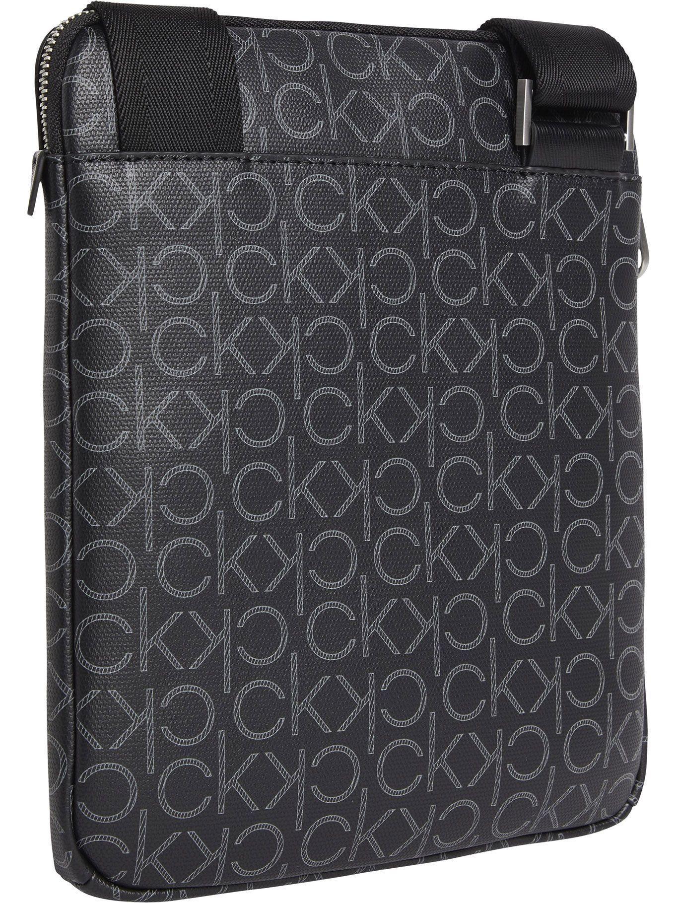Bandolera Minimalism Flatpack Negro Calvin Klein-1