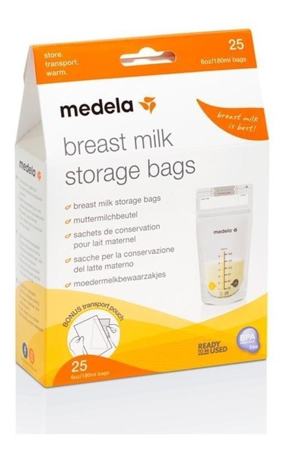 Bolsa De Almacenamiento De Leche 25 Unidades Medela-1
