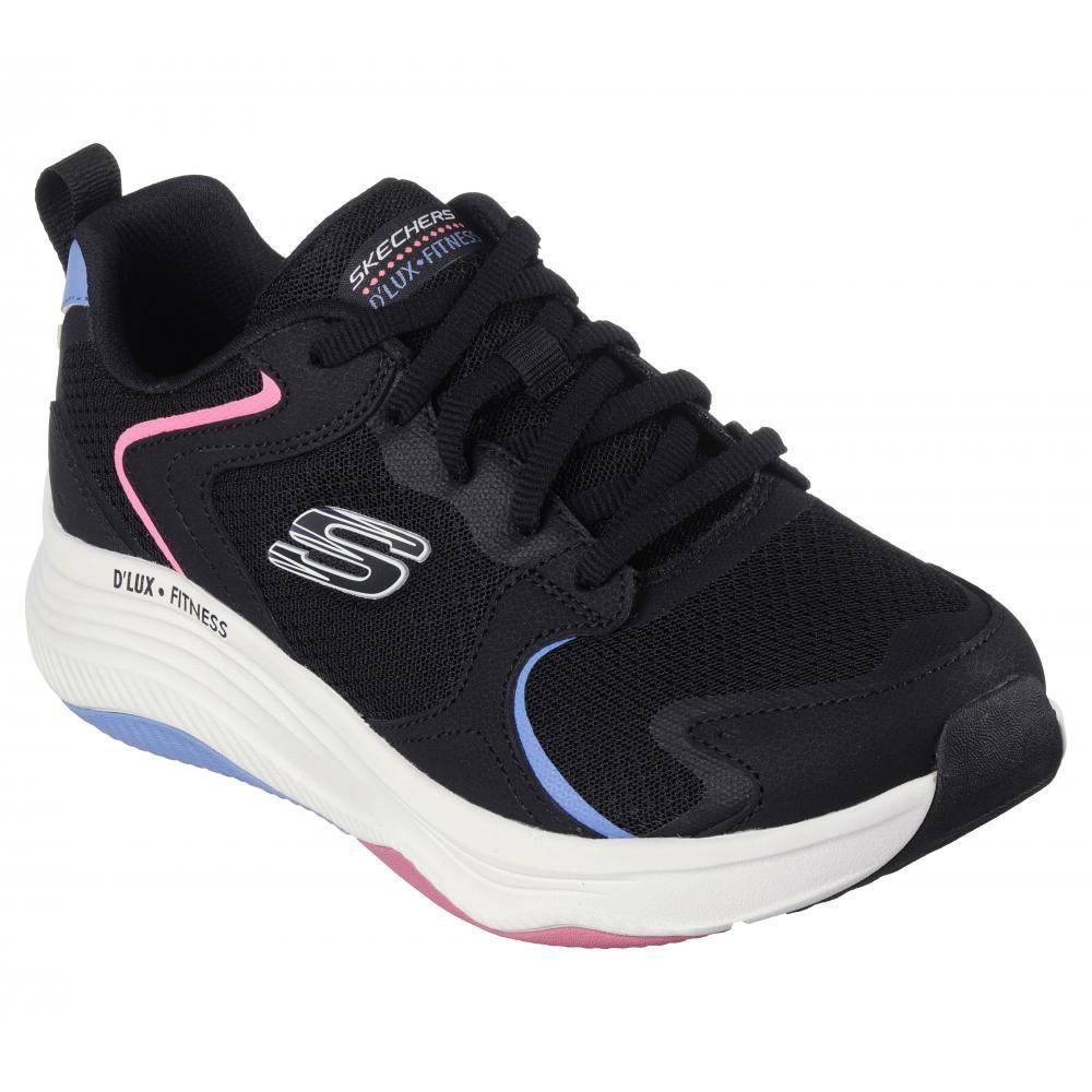 Zapatilla Mujer D'Lux Fitness Negro Skechers-0