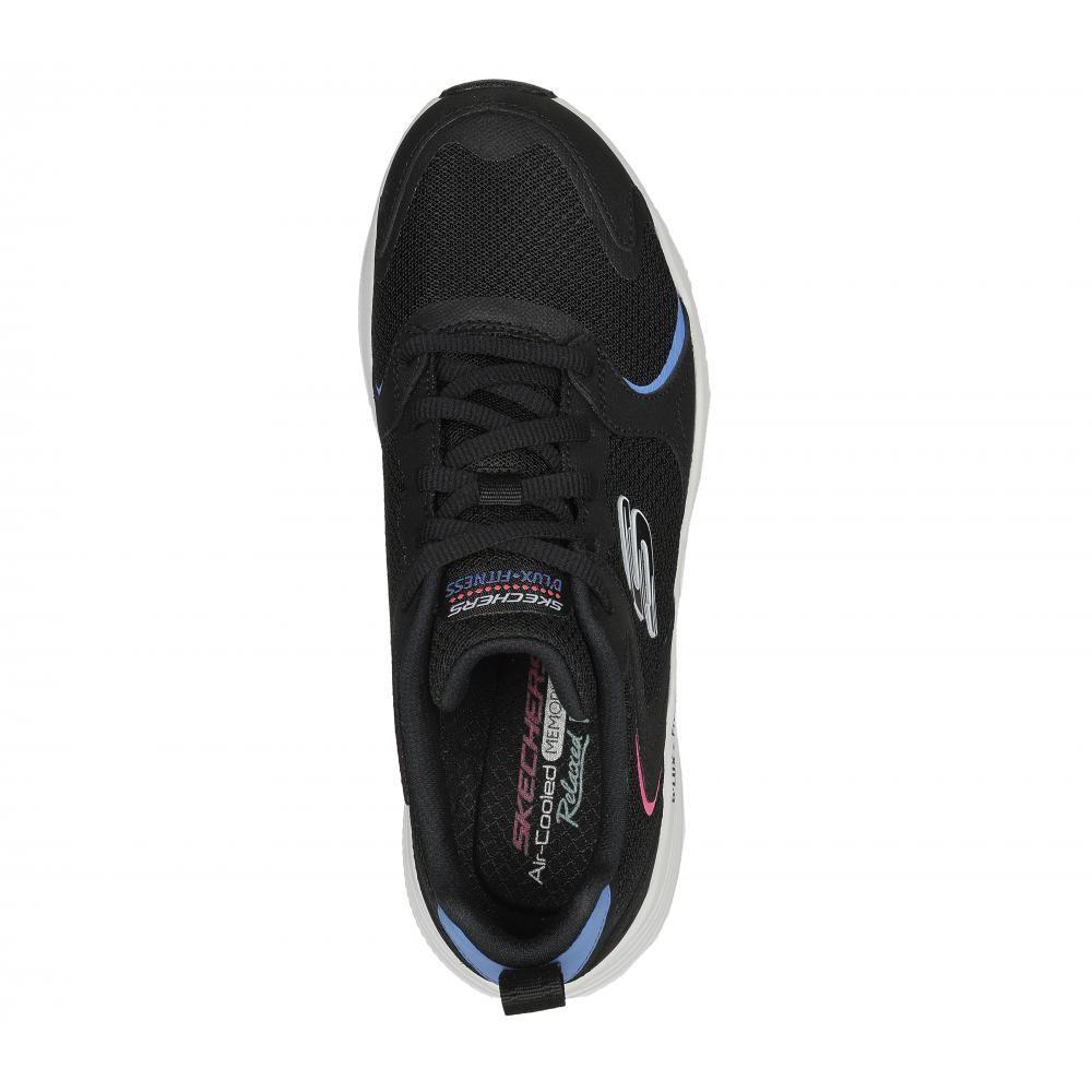 Zapatilla Mujer D'Lux Fitness Negro Skechers-1