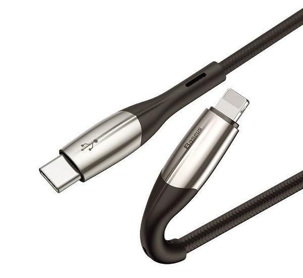 Cable de Carga y Datos USB C a Lightning NO MFI PD 18W Carga Rápida 1 M Baseus-4