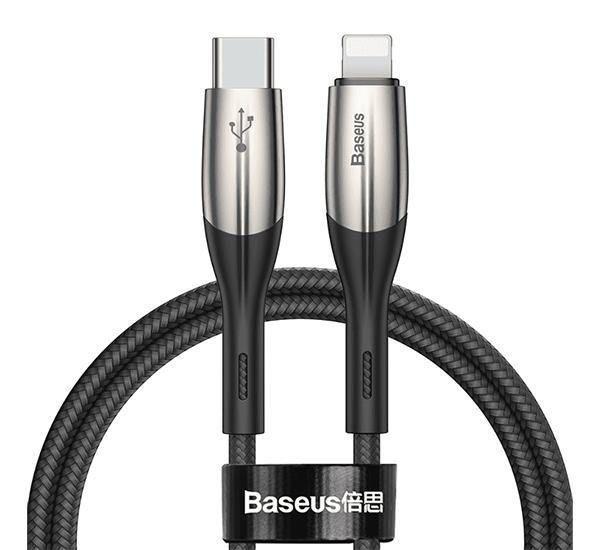Cable de Carga y Datos USB C a Lightning NO MFI PD 18W Carga Rápida 1 M Baseus-3
