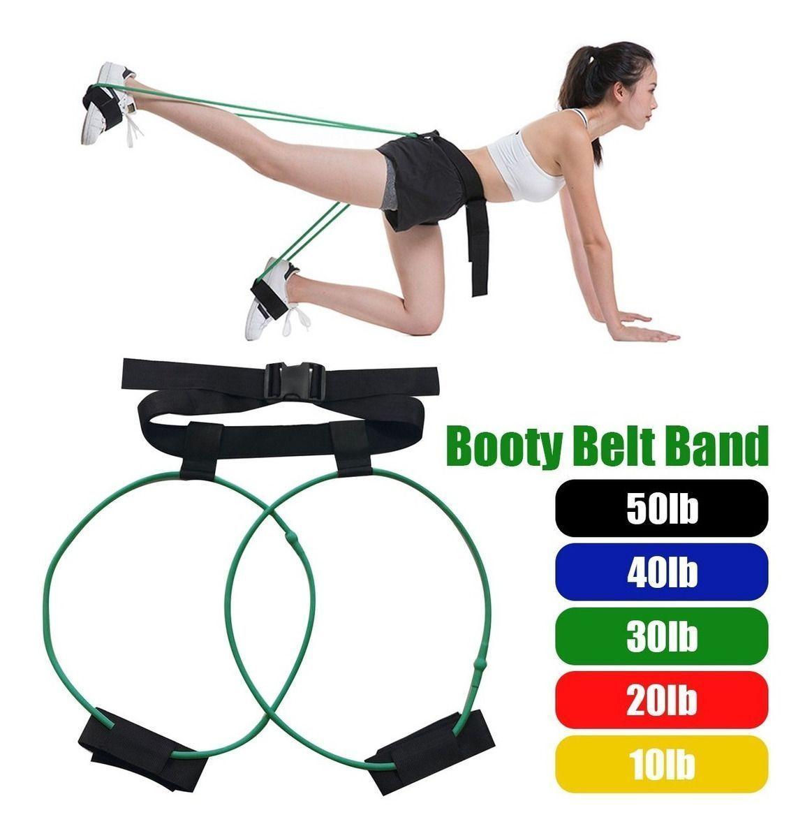 Cinturon Banda Tubular Gluteos Booty Belt 10lb Nuevo-2