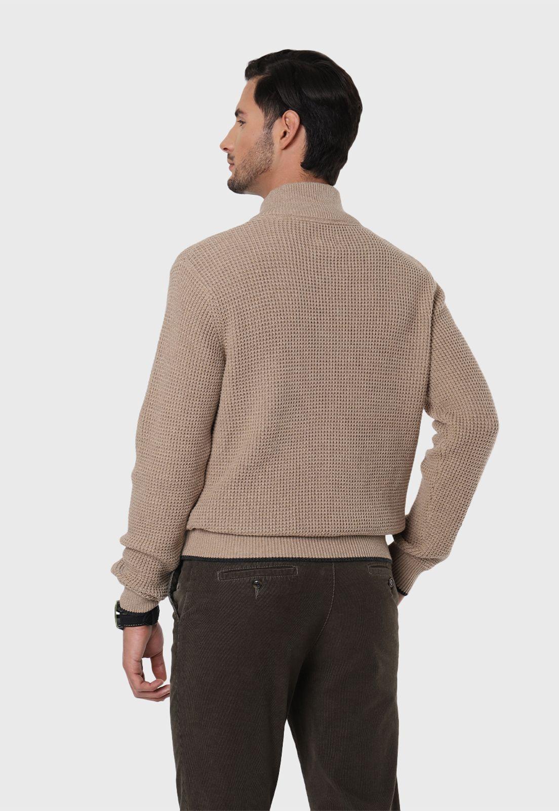 Sweater Hombre Half Button Arrow-2