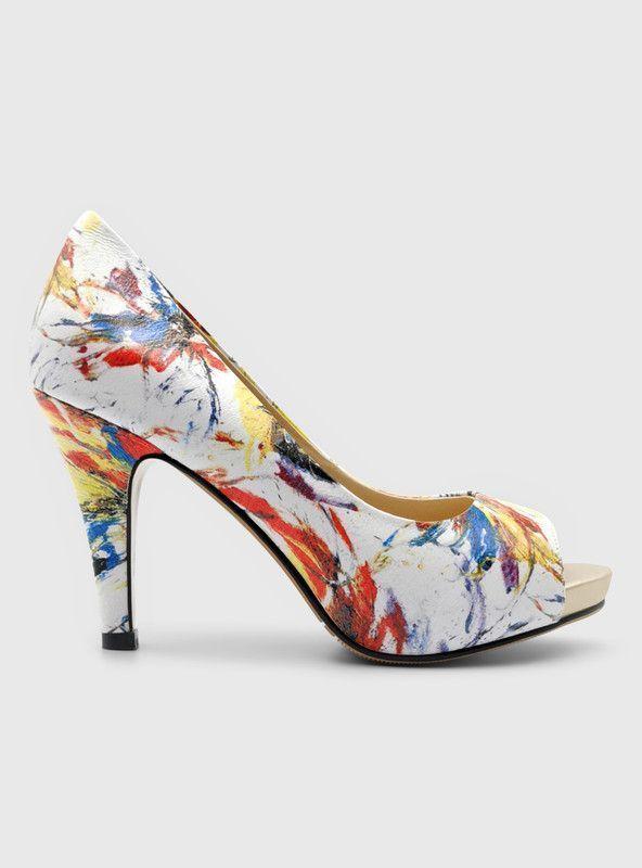 Zapato Toffy Co. Jenny Amarillo Mujer-0