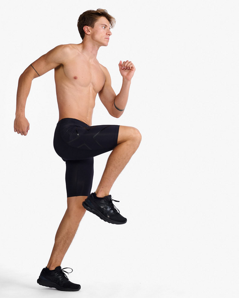 Shorts Calzas Hombre Core Compression Black/Nero - Negro - 2XU-1
