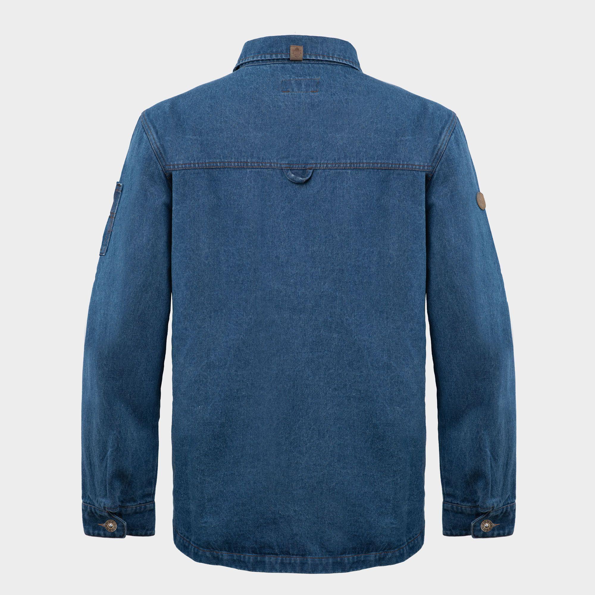Chaqueta Jeans Harbut LightBlue Hombre Gnomo-4