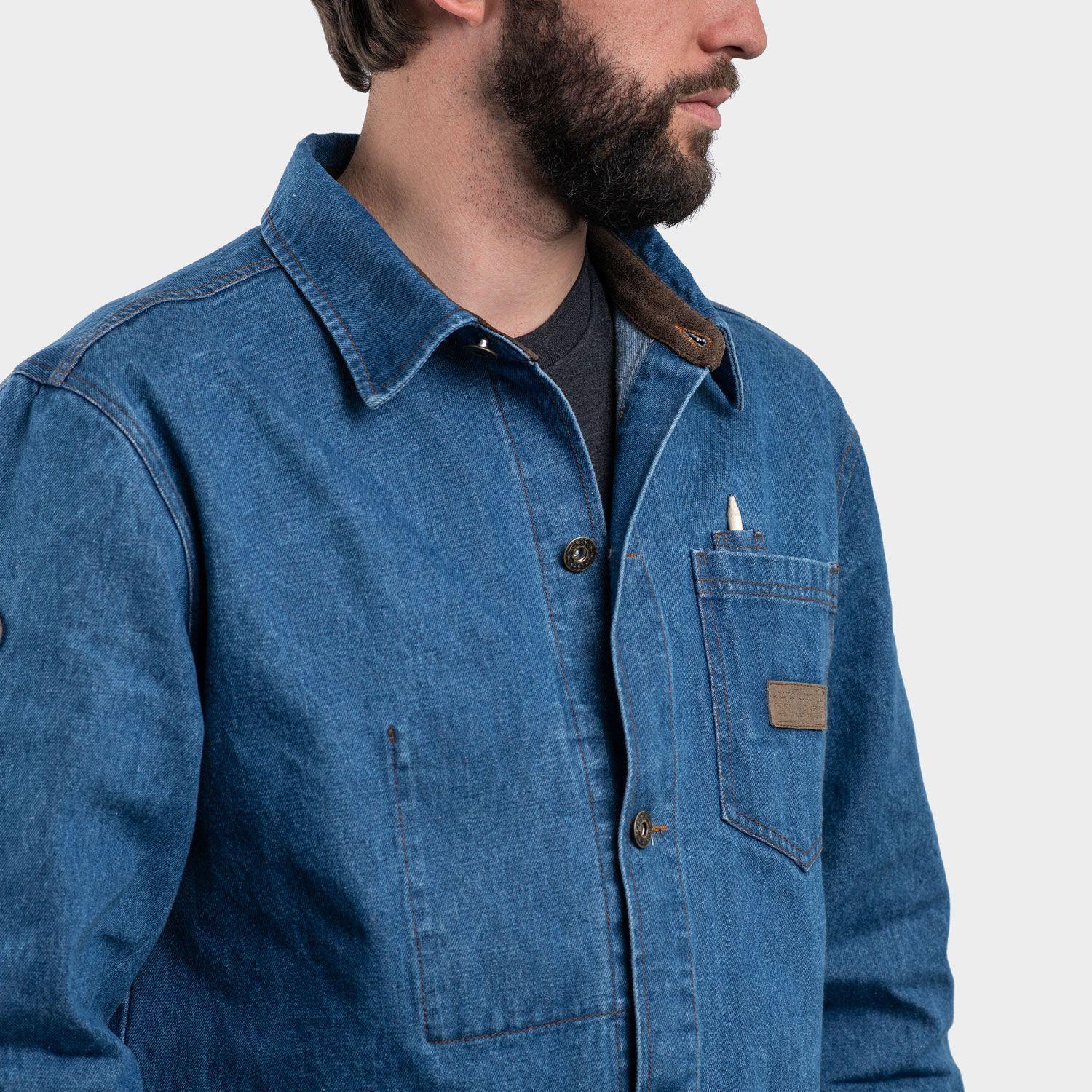 Chaqueta Jeans Harbut LightBlue Hombre Gnomo-2