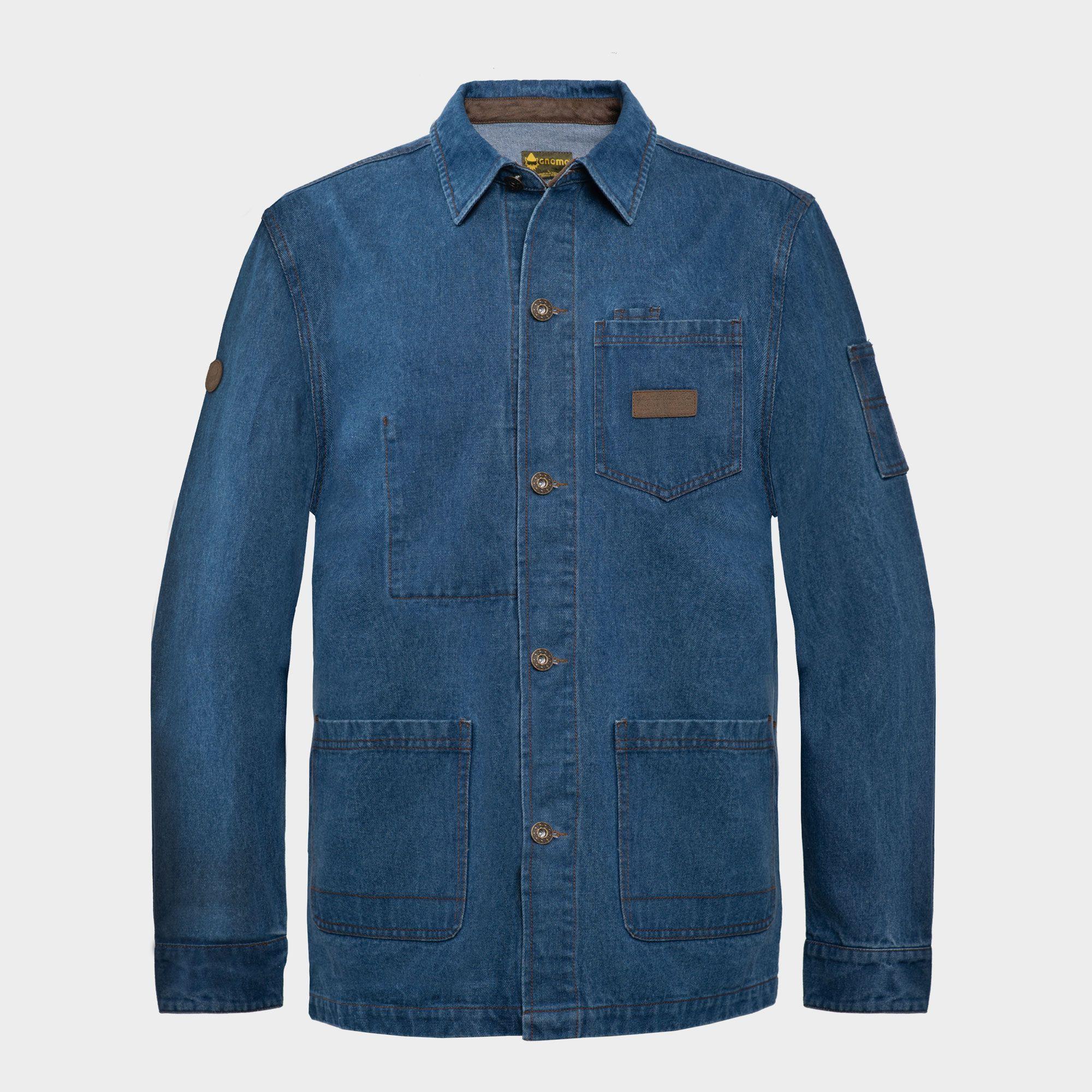 Chaqueta Jeans Harbut LightBlue Hombre Gnomo-3