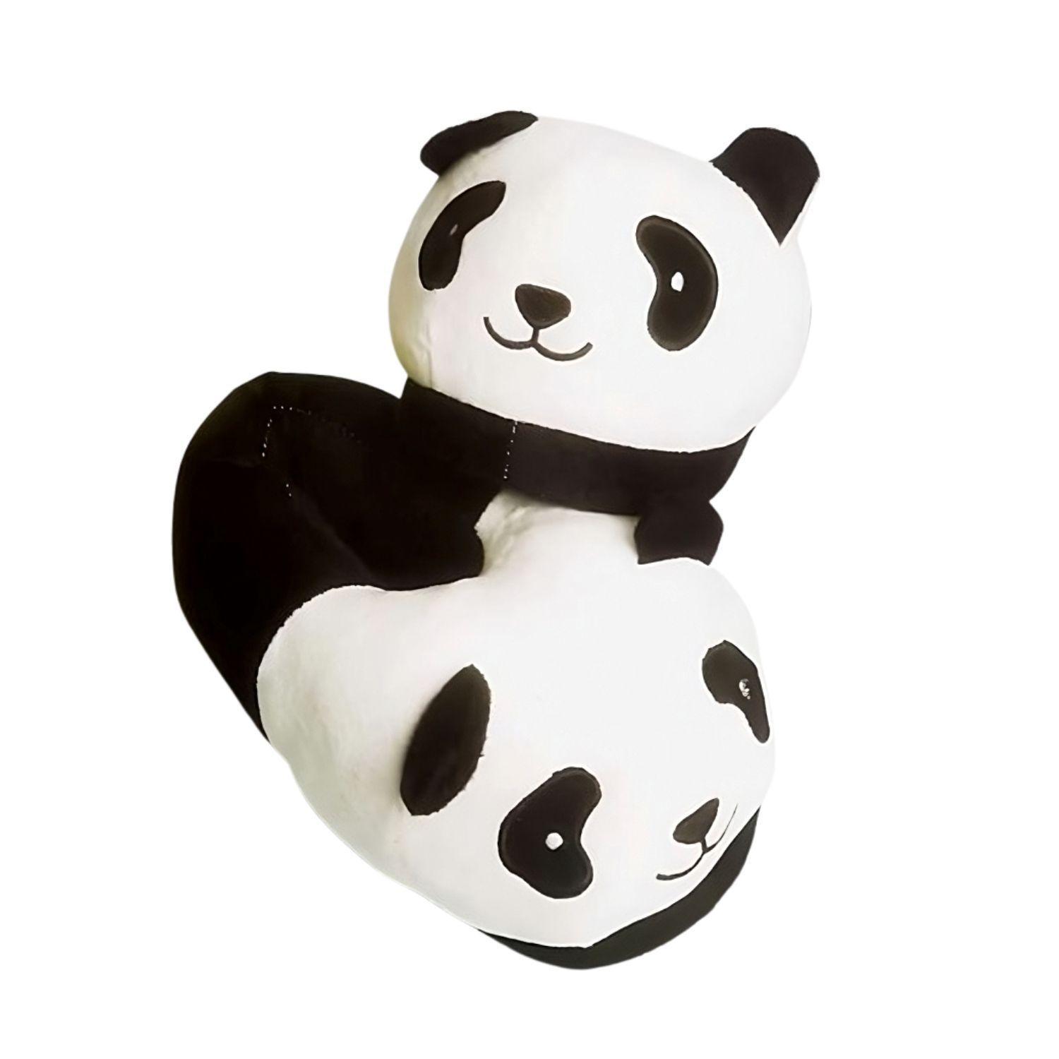 Pantuflas Panda Unisex Niños-3
