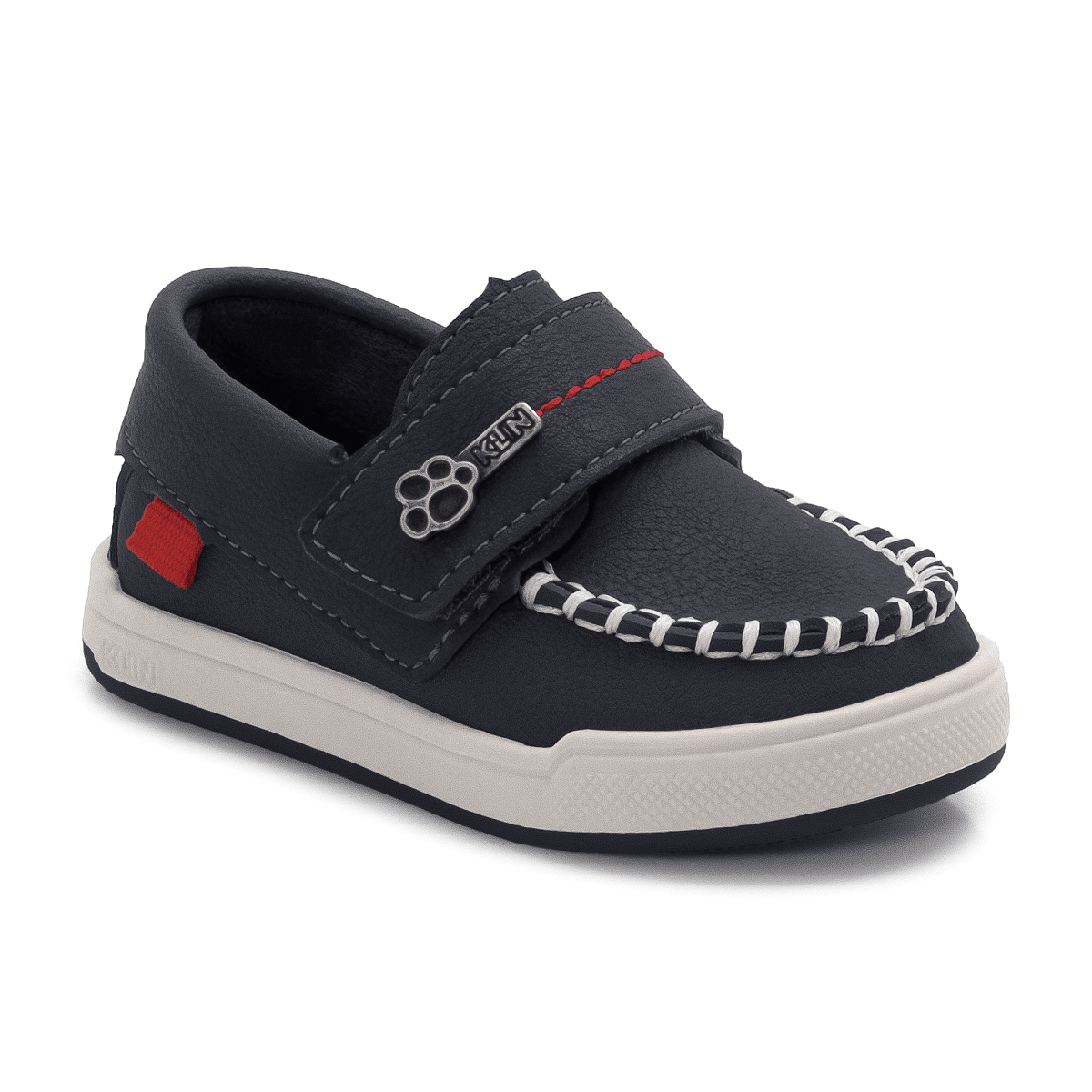 Mocasín Anatómico Velcro Niño Azul Baby-0