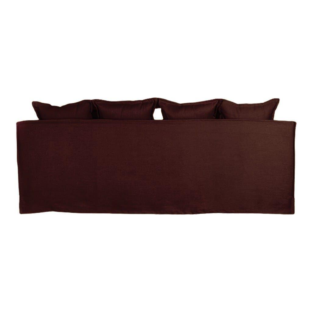 Sofa Gema 2,0 Mts Chocolate con funda-2