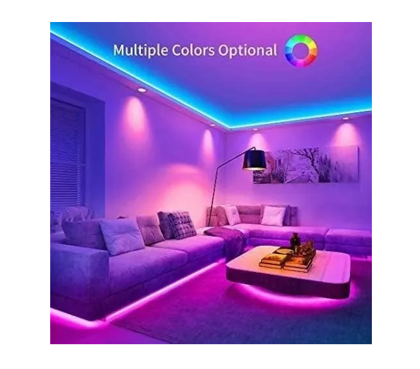 Tira De Luz Led Cinta Luces Rgb De 5 Metros Con Control-5
