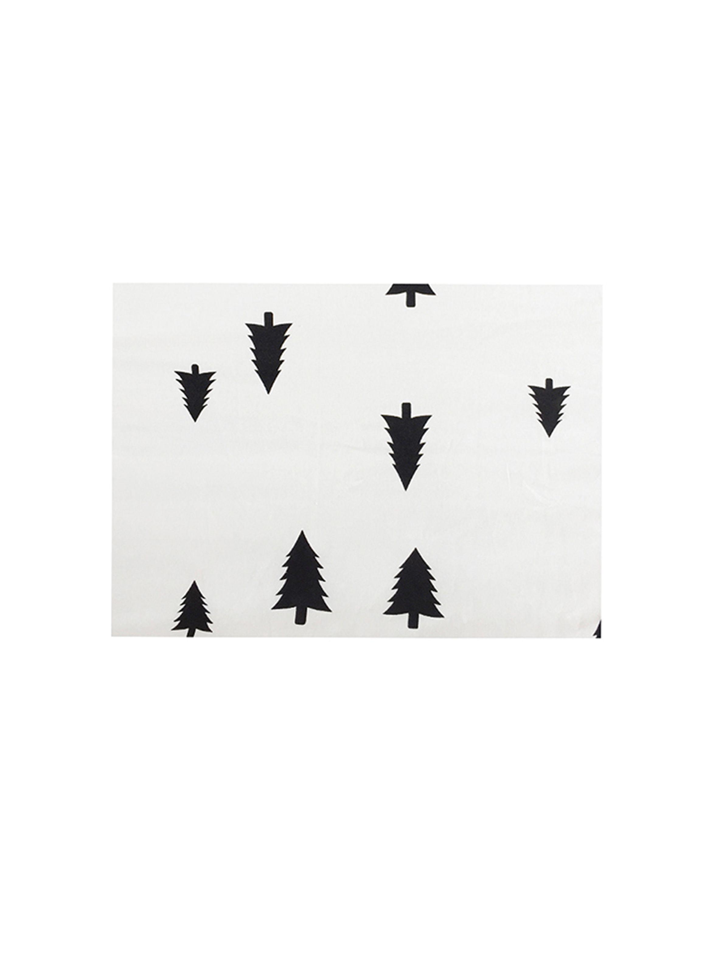 FUNDA DE PLUMÓN (CUBRECAMA) PINOS (120X180) 100% Algodón - para cama infantil o cuna-1