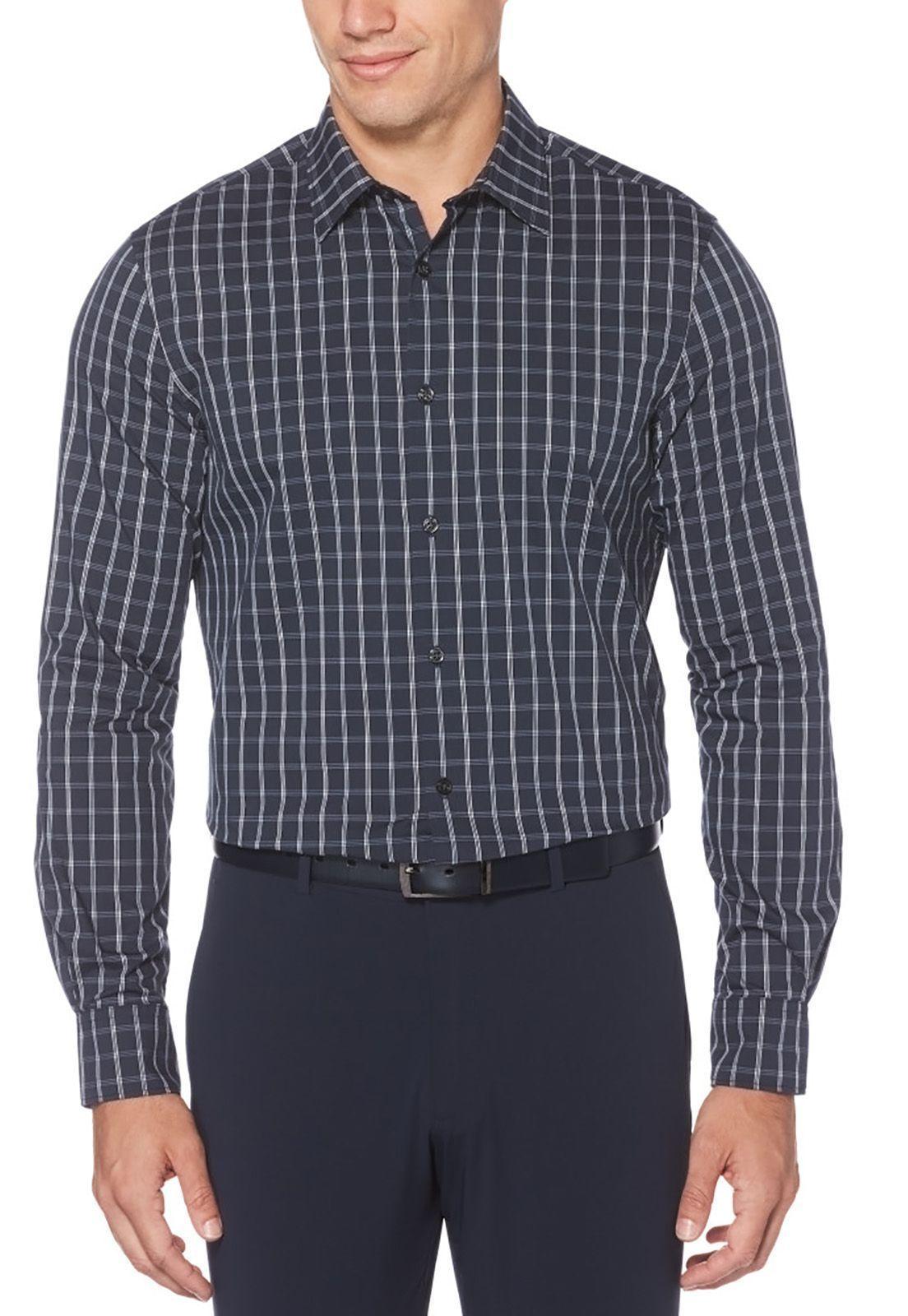 Camisa Casual Cuadros Navy-0
