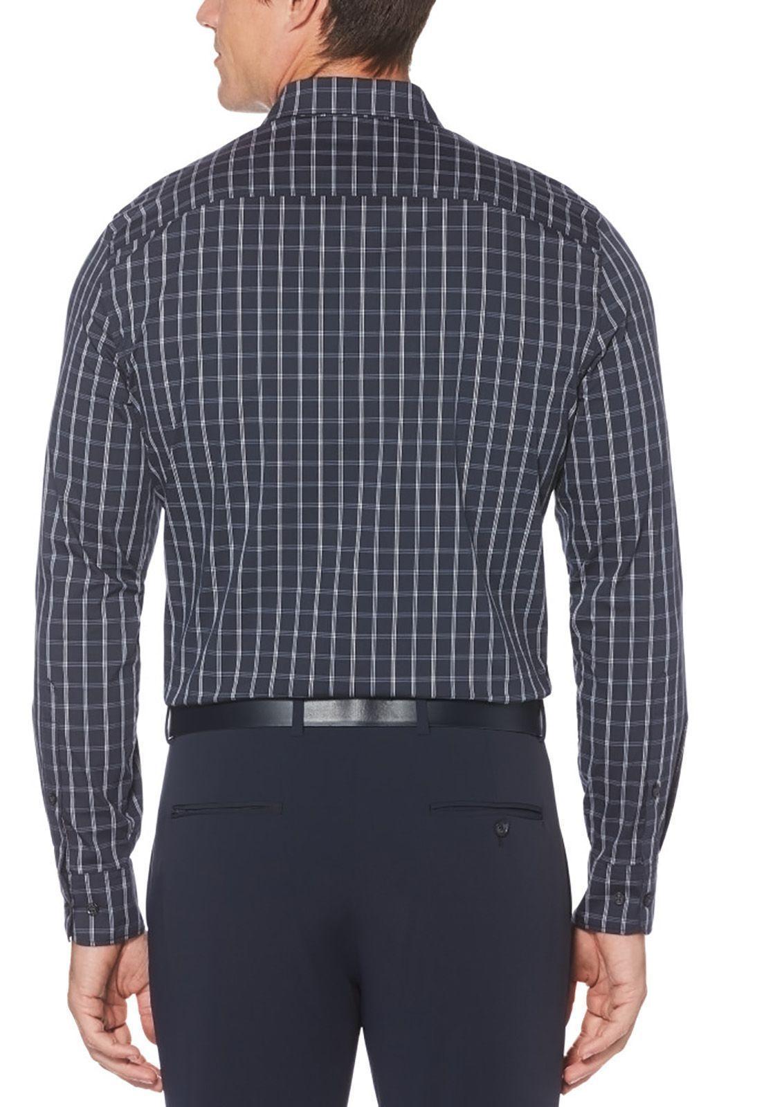 Camisa Casual Cuadros Navy-2