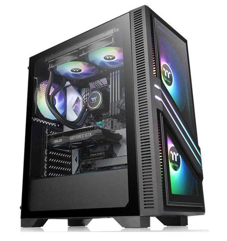 Gabinete Gamer Thermaltake Versa T35 TG RGB, Vidrio Templado, RGB, Mid-Tower, ATX, Micro-ATX-0