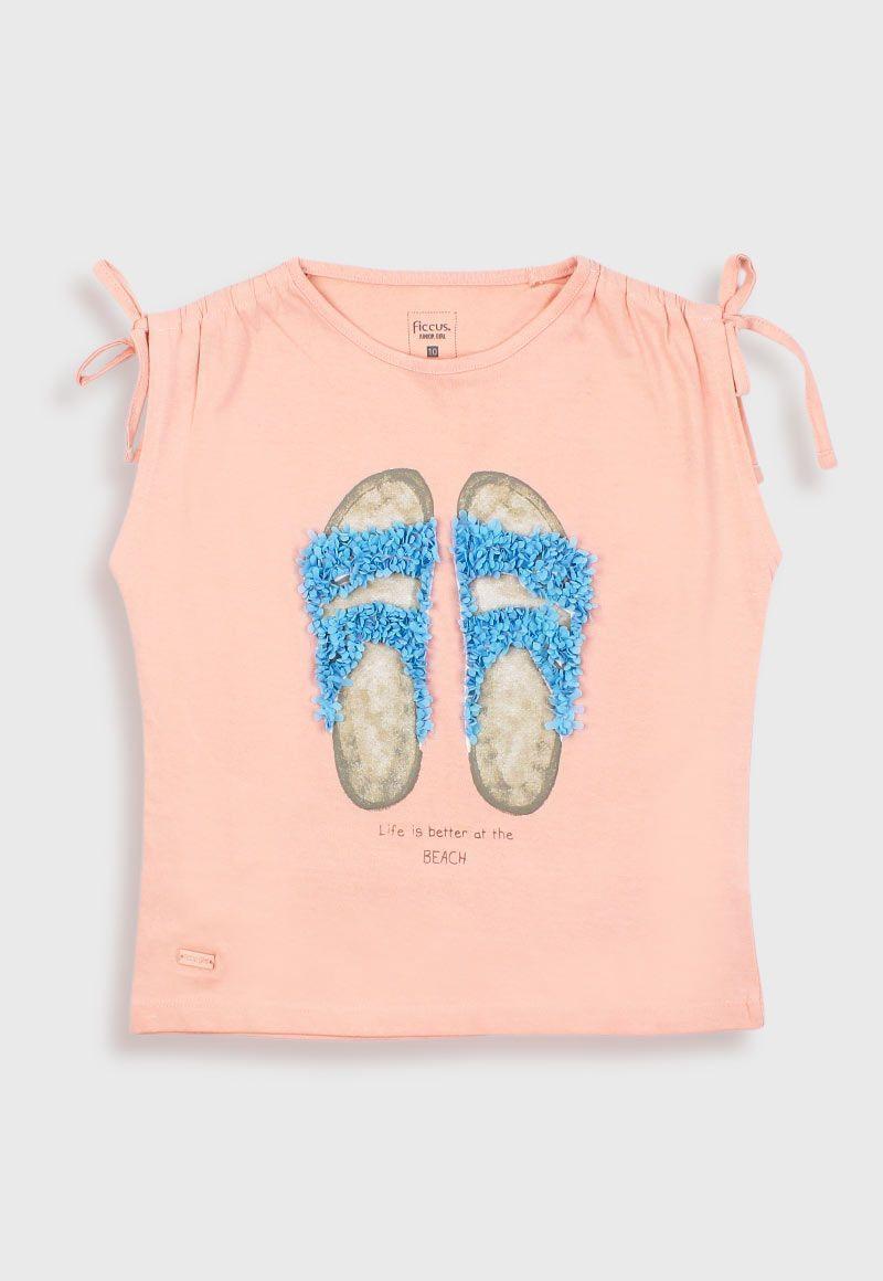 Polera junior niña h/ recogido soul 379-0