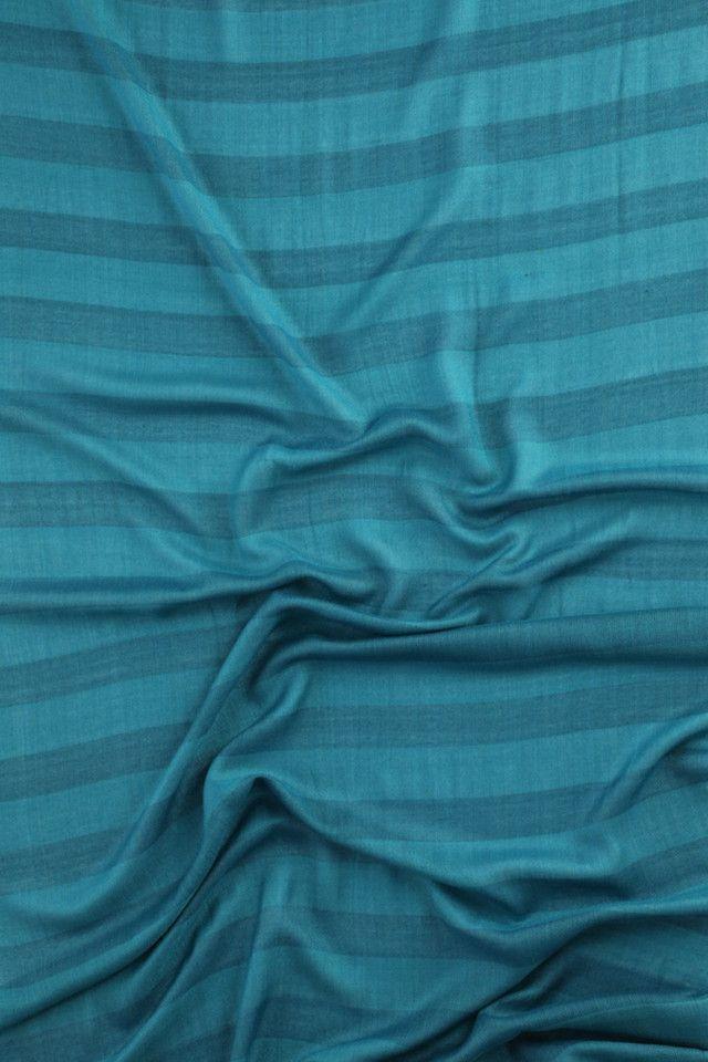 Pañuelo Bicolor Turquesa Humana-2