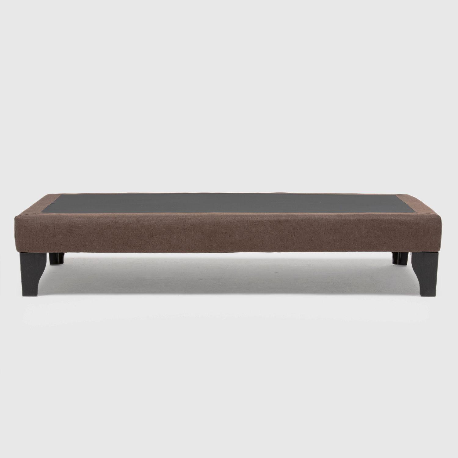 Base Cama Europea Max 1,5 Plaza Chocolate-3