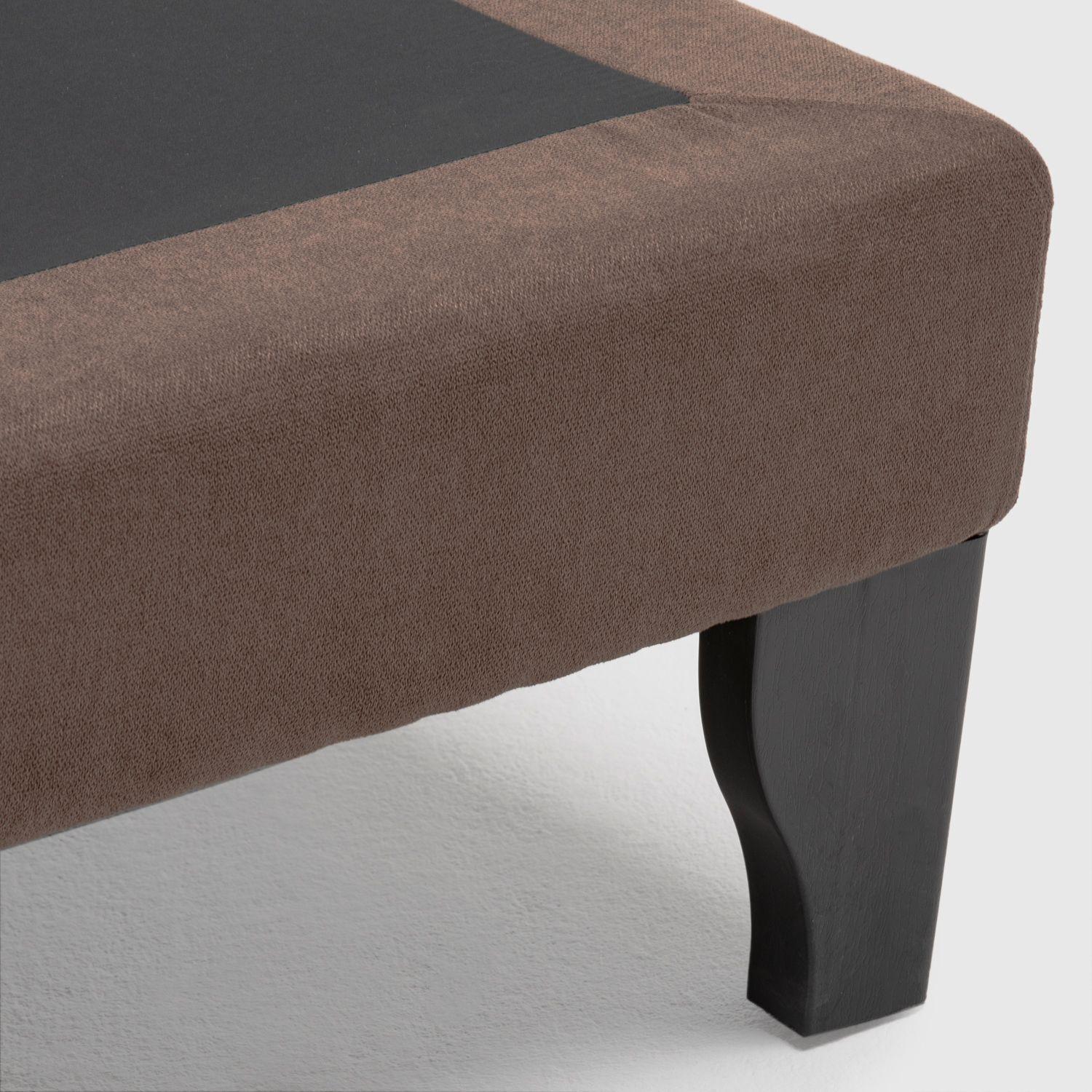 Base Cama Europea Max 1,5 Plaza Chocolate-1